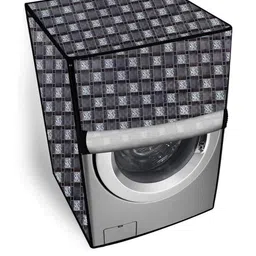 The Furnishing Tree Blue PVC Washing Machine Covers-picture-25