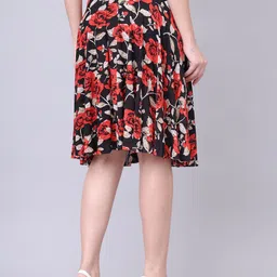 GRACIT Printed Flared Midi Skirts image 4