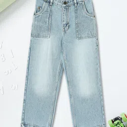 max Boys Cotton Mid-Rise Low Distress Light Fade Regular Fit Jeans-picture-16