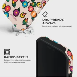 PEEPERLY Unisex iPhone 14 Pro Max Floral Max Daisy Petal Impact Resistant Back Case image 4