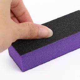 shills professional Buffer Sanding Block Polisher Buffer File 3 Side Nail Pedicure Manicure File image 2