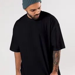 FLYIND VOGUE OUTFIT Men Bio Finish Graphic Printed Round Neck Cotton Oversized T-shirt image 2