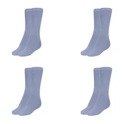 MUKHAKSH Men Pack Of 4 Pure Cotton Calf-Length Socks-image-92