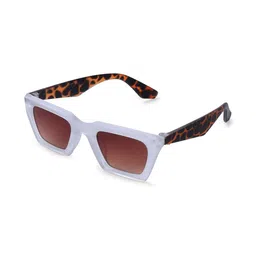 Being Better Unisex Full Rim Square Sunglasses with UV Protected Lens TIGER CATEYE image 4