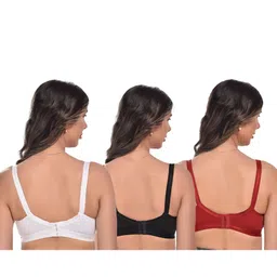 TEENPLUS Pack of 3 Full Coverage Seamless Bra image 3