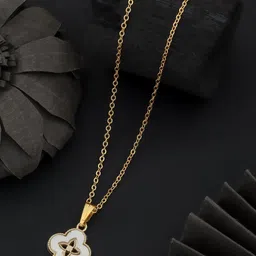 SZN Pack of 2 Gold-Plated Necklace image 4