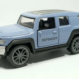 mhi Defender Die-Cast Model Metal Toy Car Blue Pull-Back System-picture-10