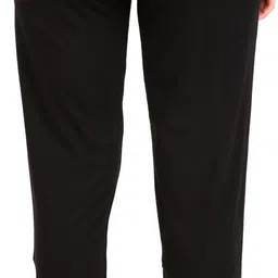 gaa Pack of 2 Women Solid Black, Dark Blue Track Pants image 2