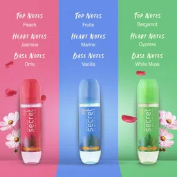 secret temptation Bloom, Bold & Magic Long Lasting Body Mist for Women | Dermatologically Tested | Body Mist-For Women image 4