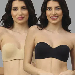 prettycat Pack of 2 Women Balconette Lightly Padded Bra-picture-26