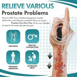 EKiN Acupressure Point Clip Headache Tension And Stress Relief With Sugar Control Massager image 3