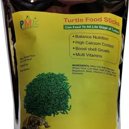 pmk Turtle Food Stick 250g All Turtles & Reptiles for Good Shell Health & Daily Diet Shrimp 0.25 kg Dry Adult, New Born, Young, Senior Turtle Food image 4