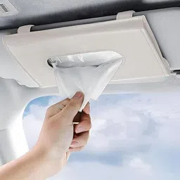 shigoshree Sun Visor Car Tissue Holder – Napkin Organizer Dispenser for Easy Access Vehicle Tissue Dispenser-picture-13
