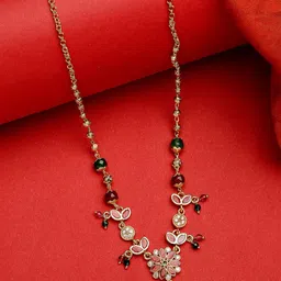 Anouk Women Multicolor Gold-Plated Minimal Chain-picture-11