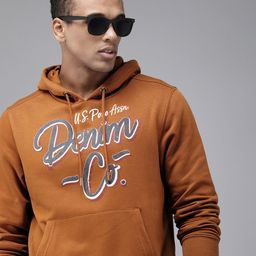 U.S. Polo Assn. Denim Co. Brand Logo Printed Hooded Casual Sweatshirt-picture-28