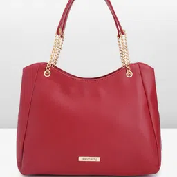 DressBerry Solid Structured Shoulder Bag image 2