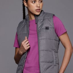 HRX by Hrithik Roshan Women Padded Gilet Jacket-image-91