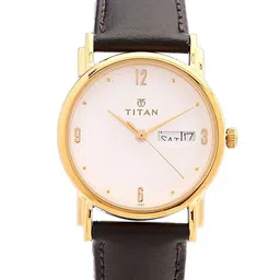 Titan Karishma Men Off White Analogue watch NL1445YL04 image 4
