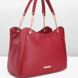 DressBerry Solid Structured Shoulder Bag image 3