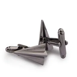 PELUCHE Grey Geometric Cufflink image 3