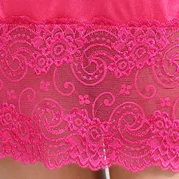 Be You Satin Baby Doll with High-Low image 2