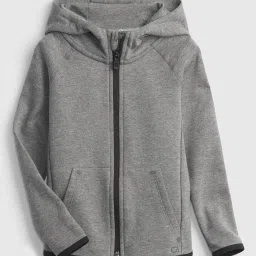 GAP Boys Grey Solid Sweatshirt image 4