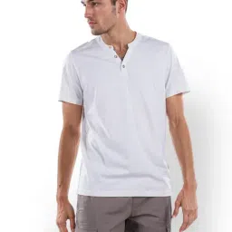 celio Celio* Ecru Straight Fit T-Shirt-picture-21