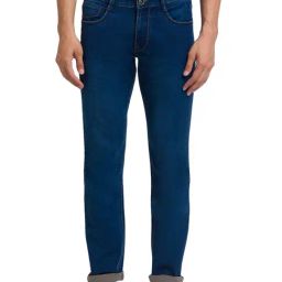 Parx Dark Blue Slim Fit Jeans-picture-17