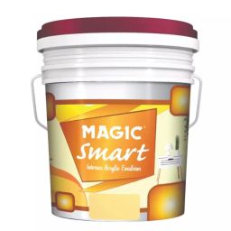 Magic Paints Series Magic Smart Interior Acrylic Emulsion Paint Capacity ‎4 L ‎Lemon Balm-picture-21