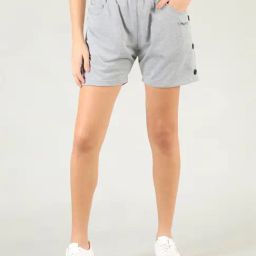 Chkokko Grey Cotton Shorts-picture-11