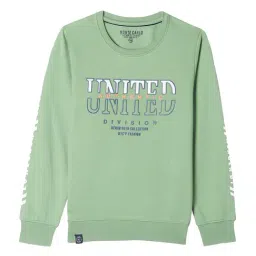 Monte Carlo Kids Pista Green Printed Full Sleeves Sweatshirt-picture-12