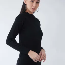 RVK Black Slim Fit Sweater image 4