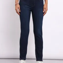 Lee Dark Indigo Slim Fit High Rise Jeans-picture-16