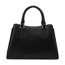 Guess Black Solid Satchel image 2