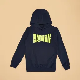 Pantaloons Junior Boys Navy Cotton Solid Sweatshirts image 4