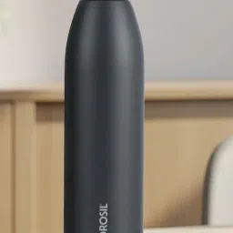 Borosil Hydra 900ml Duomate Black Stainless Steel Bottle-image-24