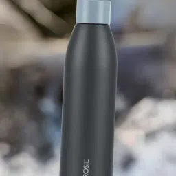 Borosil Hydra 900ml Duomate Black Stainless Steel Bottle image 5