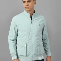 Louis Philippe Sky Regular Fit Jacket-image-0