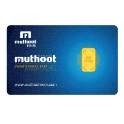 Muthoot Pappachan 24k (995) 4 gm Yellow Gold Bars image 3