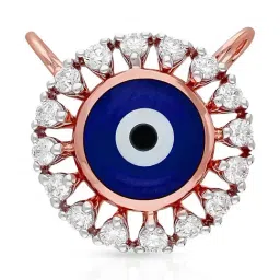 malabar gold and diamonds Malabar Gold & Diamonds 18k IGI Certified Diamond & Rose Gold Pendant for Women-picture-17