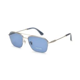 Police SPLL18K56579SG Blue UV Protection Pilot Unisex Sunglasses-picture-15