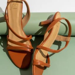 Inc.5 Women's Tan Sling Back Stilettos-picture-1