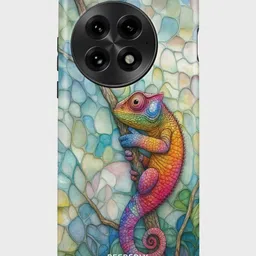 PEEPERLY Women Chameleon Printed Impact Resistant OnePlus 11 5G Back Case-picture-11