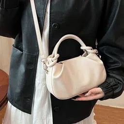 StyleCast x Revolte Women Solid Structured Sling Bag-picture-39