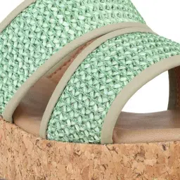 Inc.5 Women's Green Casual Sandals image 5