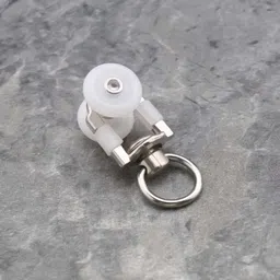 MARVYC 20 Pcs Premium Stainless Steel Runners/Sliders for M Track/Curtain Channel (Type 2) image 5