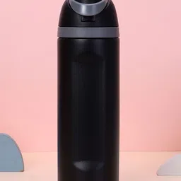 Little Surprise Box LLP Black Single Stainless Steel Colourblocked Water Bottle-picture-31