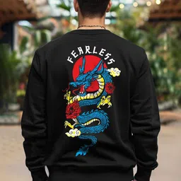 FastColors Men Printed Sweatshirt image 2