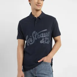 levi's Men's Brand Logo Polo T-shirt image 2