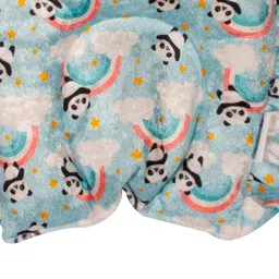 Mittenbooty U Shaped Rai Pillow Velvet Panda - Blue image 4